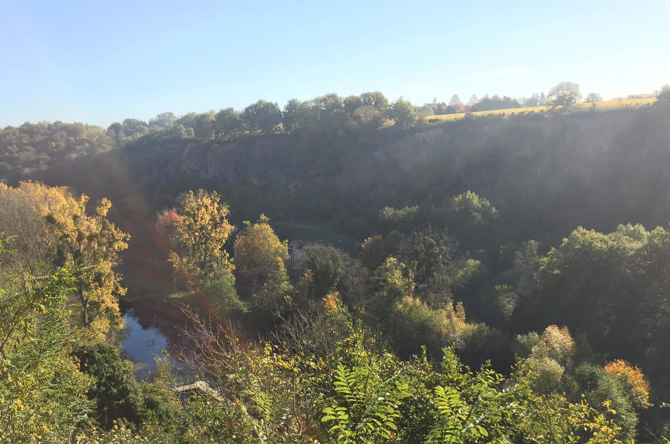 Vue sur la Maine, de Château Thebaud