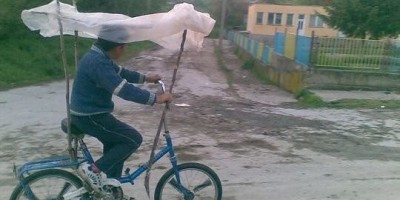 se protéger de la pluie à vélo