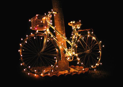 vélo de noël