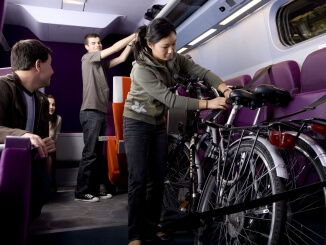 prendre le vélo dans le train