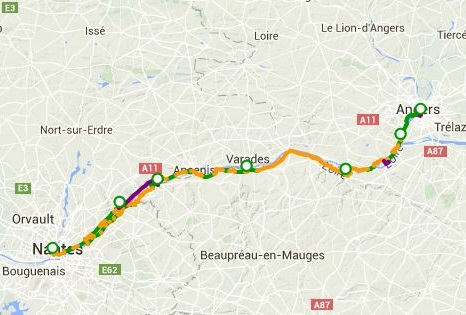 gps loire à vélo