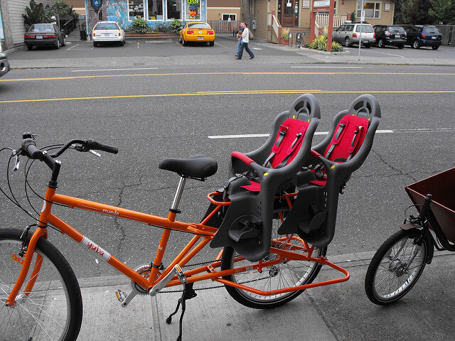 transporter ses enfants en vélo