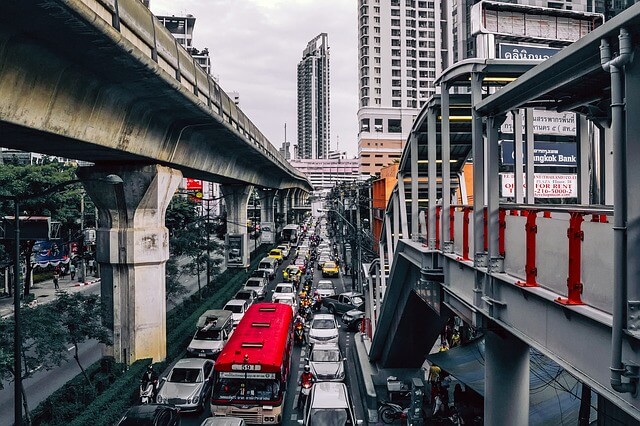 embouteillage en ville