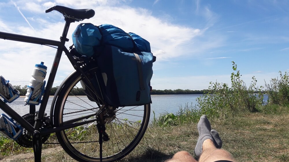 pause loire vélo francette