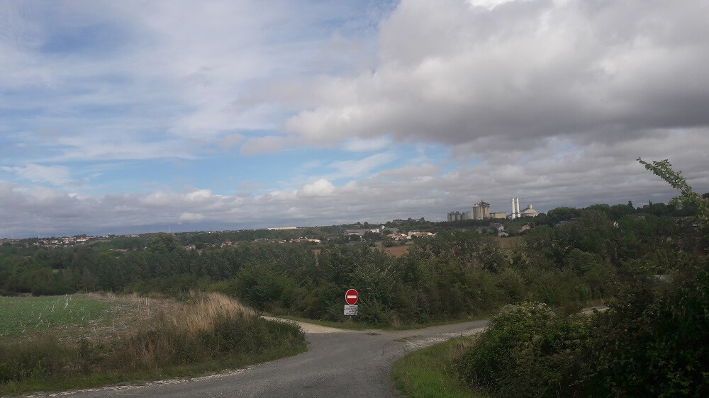 vue fade de la vélo francette