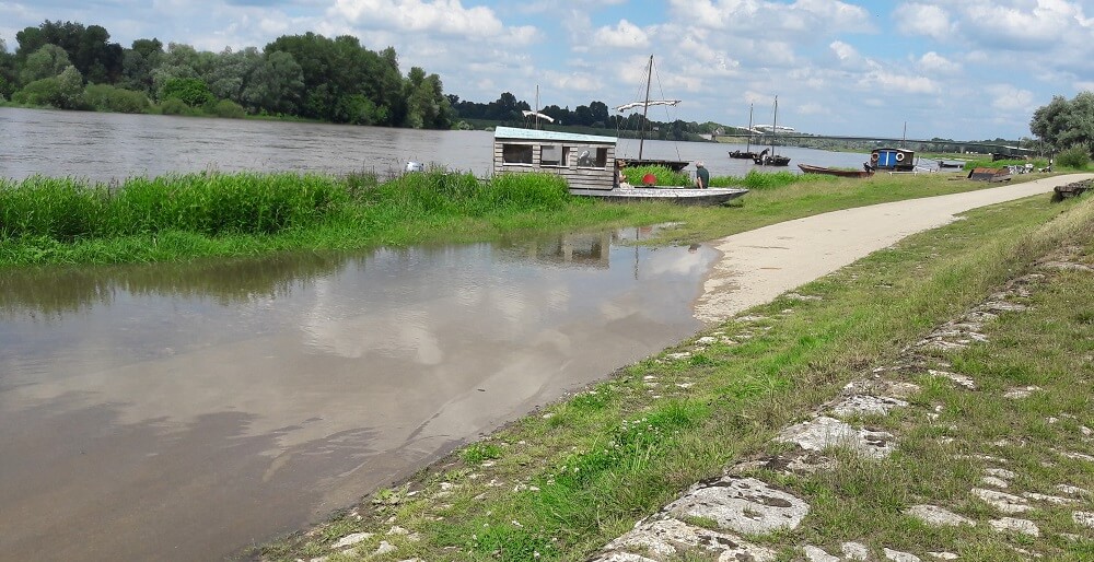 bord de loire à vélo