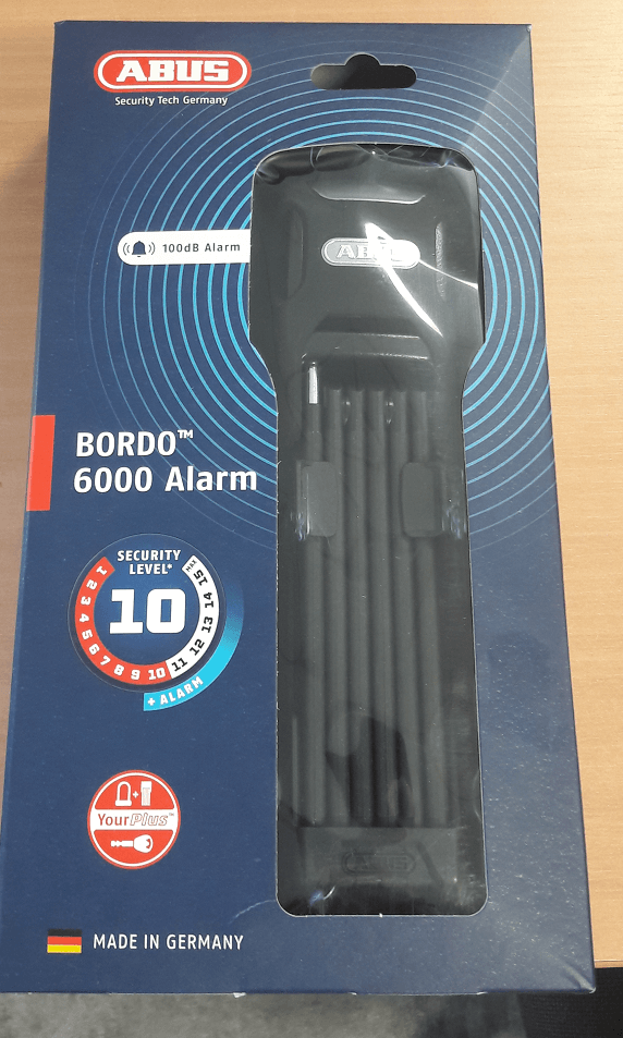 Test] Antivol ABUS BORDO Alarm 6000A, l'antivol sonore de 100 dB