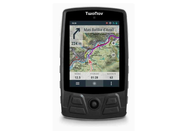 gps twonav trail bike velo