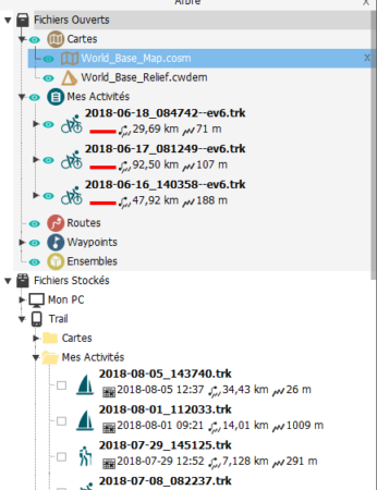 logiciel land gestion trace