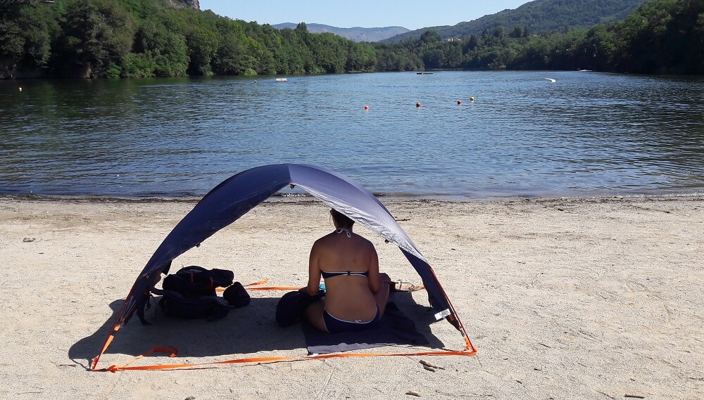 abris soleil plage